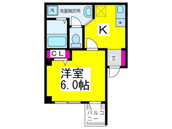 サンシャイン堺東の物件間取画像